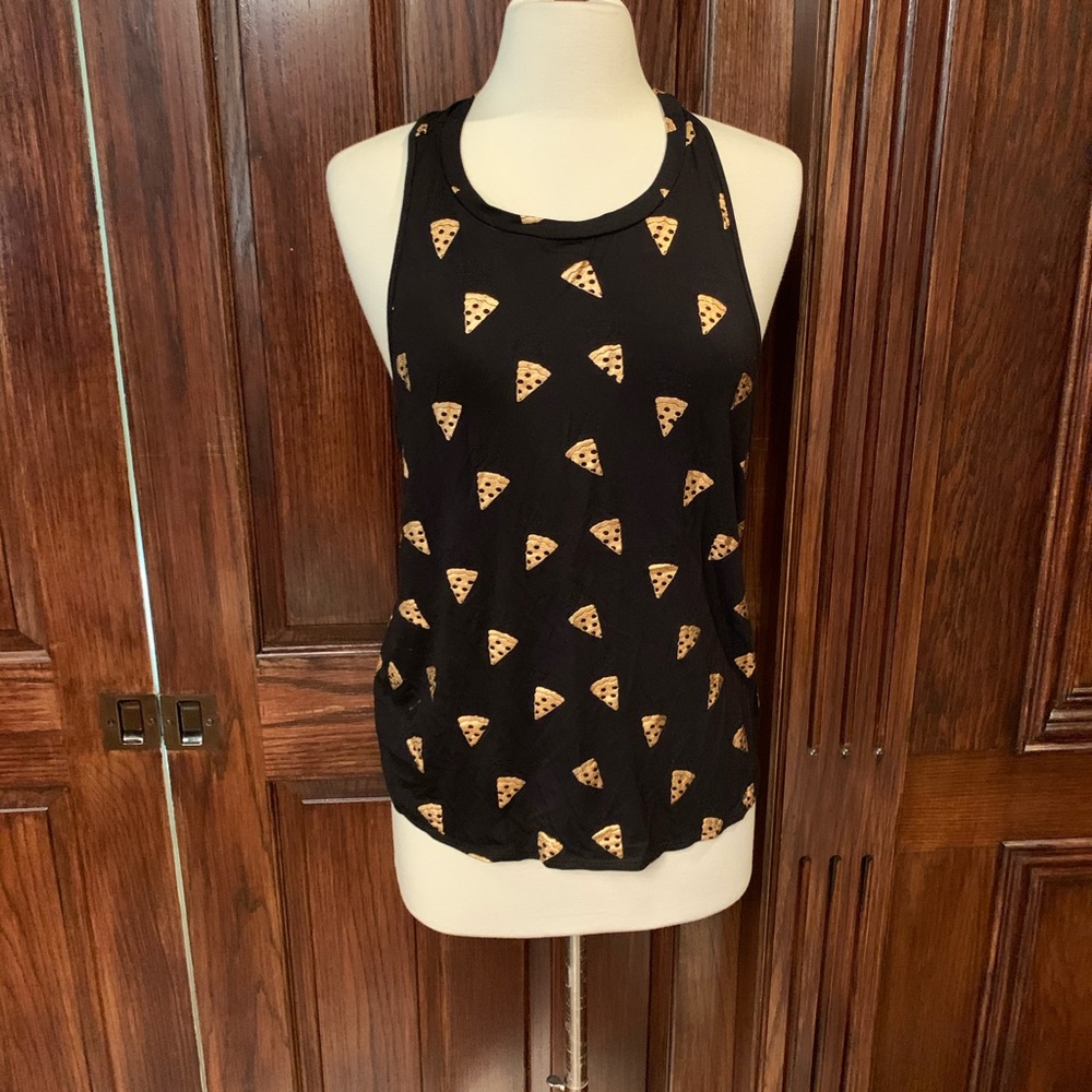 terez pizza work out tank top